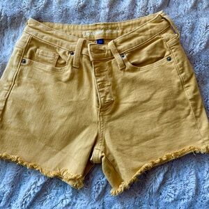 BUNDLE Universal Thread Mustard Jean Shorts/Old Navy khaki Cotton shorts